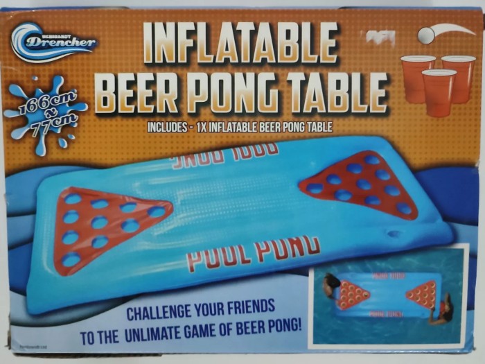 INFLATABLE BEER PONG TABLE